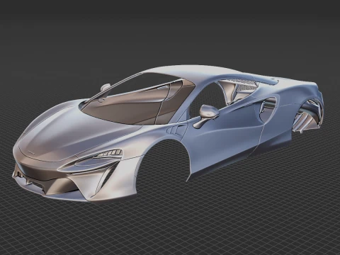 McLaren Artura 2022 Body STL 3D Model
