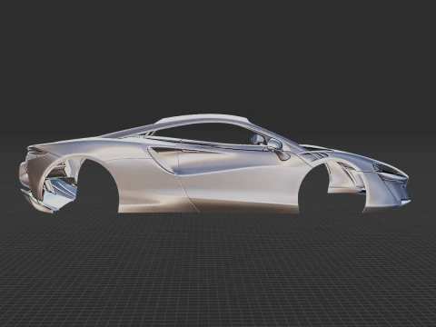 McLaren Artura 2022 Body STL 3D Model