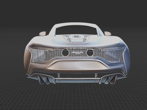 McLaren Artura 2022 Body STL 3D Model