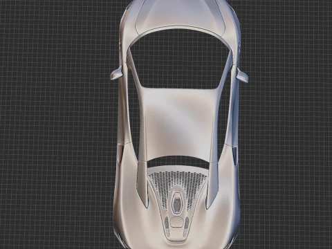 McLaren Artura 2022 Body STL 3D Model
