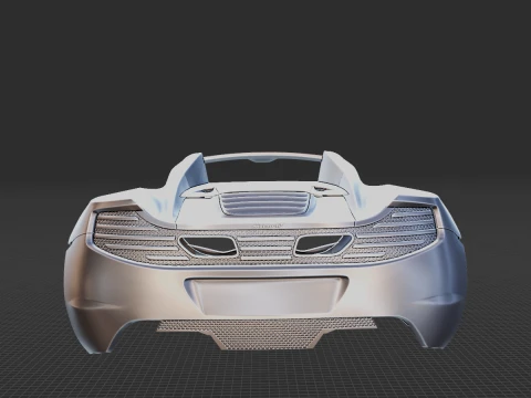 McLaren MP4-12C Spider 2013 Body STL 3D Model