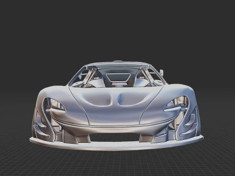 McLaren P1 Body STL 3D Model