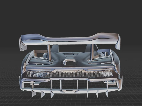 McLaren Senna 2019 Body STL 3D Model
