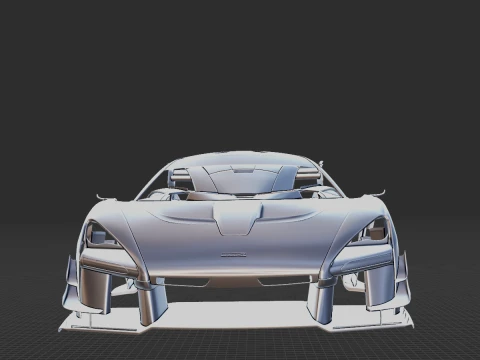 McLaren Senna GTR 2020 Body STL 3D Model