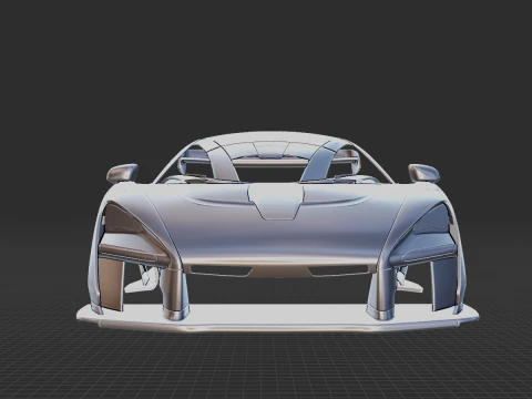 McLaren Senna LM 2021 Body STL 3D Model