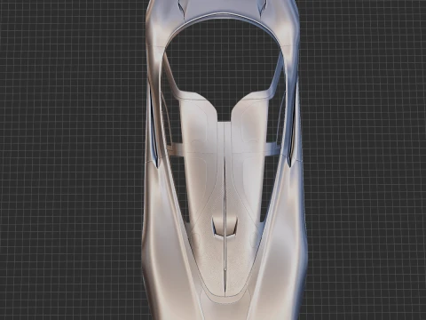 McLaren Speedtail 2020 Body STL 3D Model