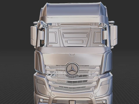 Mercedes-Benz New Actros Body STL 3D Model