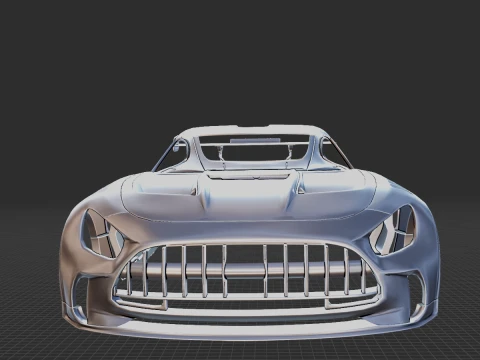Mercedes-Benz AMG GT Body STL 3D Model