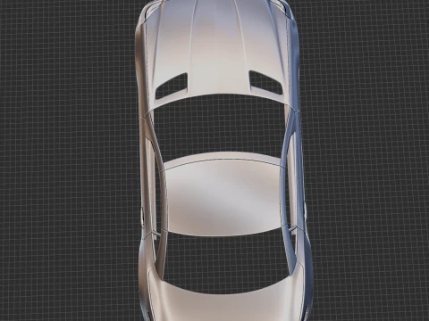 Mercedes-Benz SLK 2012 Body STL 3D Model