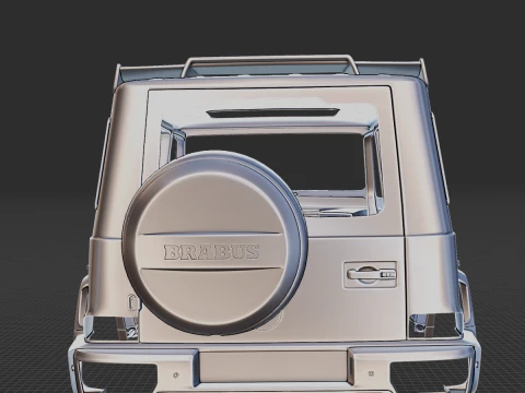 Mercedes-Benz Brabus G 800 Body STL 3D Model