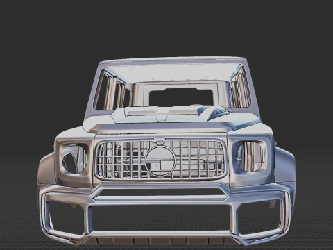 Mercedes-Benz Brabus G 800 Body STL 3D Model