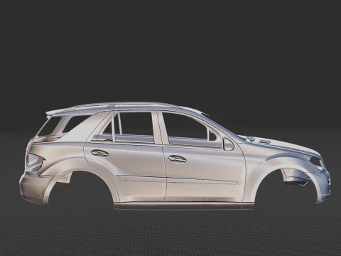 Mercedes-Benz ML Body STL 3D Model