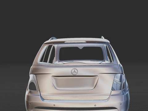 Mercedes-Benz ML Body STL 3D Model