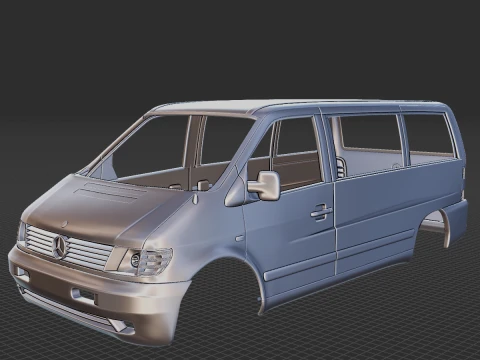 Mercedes-Benz Vito 19952000 Body STL 3D Модель