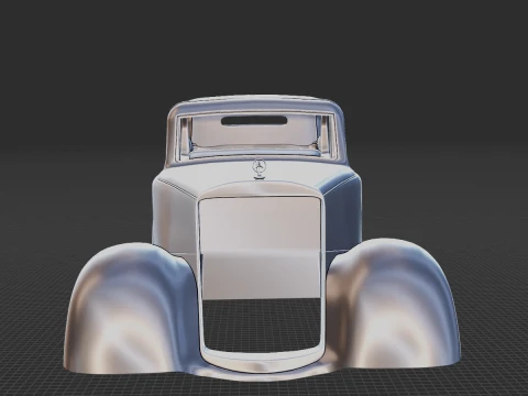 Mercedes-Benz 170V 1936 Body STL 3D Model