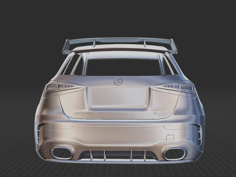 Mercedes-Benz A45 S AMG 2020 Body STL 3D Model