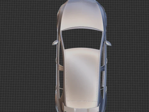 Mercedes-Benz A45 S AMG 2020 Body STL 3D Model