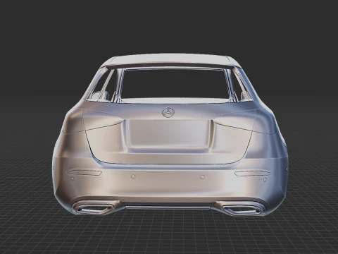 Mercedes-Benz A-Class W177 Body STL 3D Model