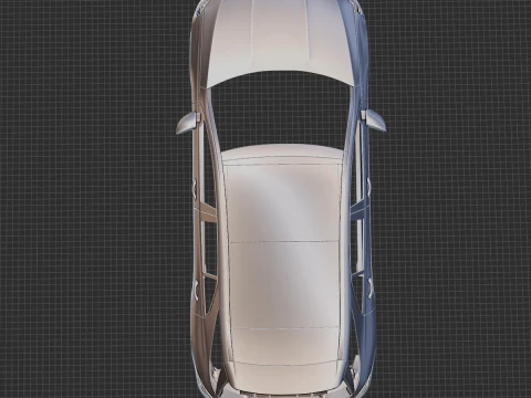 Mercedes-Benz AMG GLE 63 2021 Body STL 3D Model