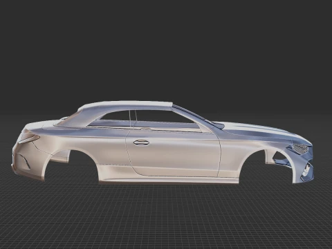 Mercedes-Benz CLE Cabriolet Body STL 3D Model