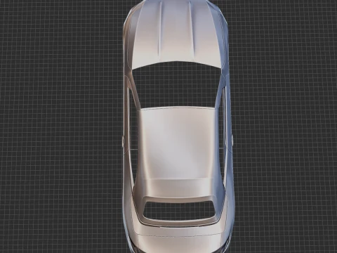 Mercedes-Benz CLE Cabriolet Body STL 3D Model