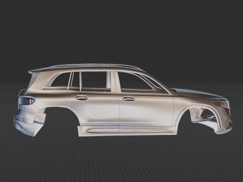 Mercedes-Benz EQB Body STL 3D Model