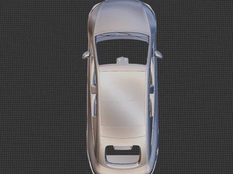 Mercedes-Benz EQS 2022 Body STL 3D Model