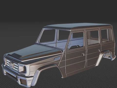 Mercedes-Benz G-Class Body STL 3D Model