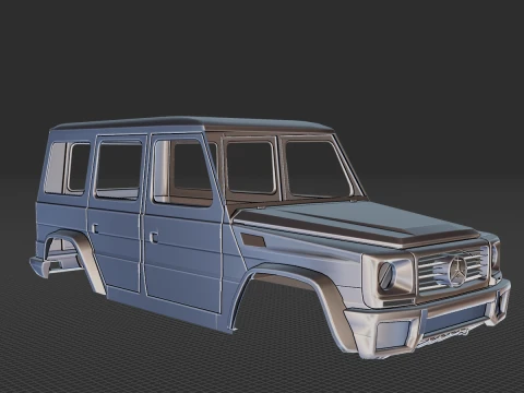 Mercedes-Benz G-Class Body STL 3D Model