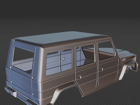 Mercedes-Benz G-Class Body STL 3D Model