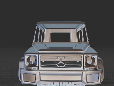 Mercedes-Benz G-Class Body STL 3D Model