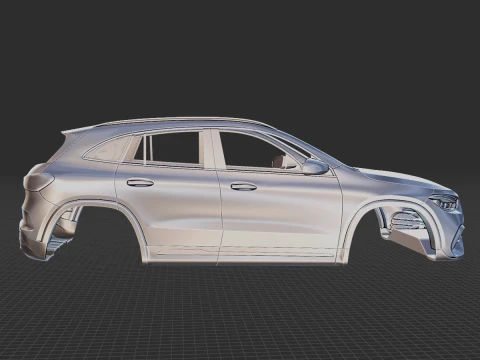 Mercedes-Benz GLA 2020 Body STL 3D Model