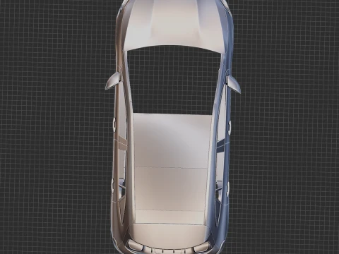 Mercedes-Benz GLA 2020 Body STL 3D Model