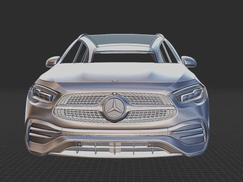 Mercedes-Benz GLA 2020 Body STL 3D Model