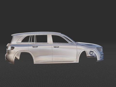 Mercedes-Benz GLB 2020 Body STL 3D Model