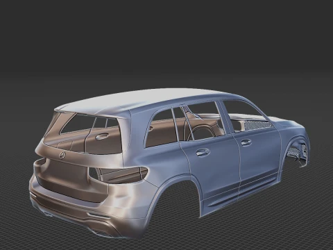 Mercedes-Benz GLB 2020 Body STL 3D Model