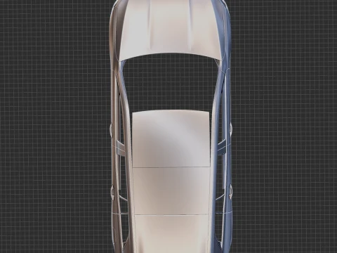 Mercedes-Benz GLB 2020 Body STL 3D Model