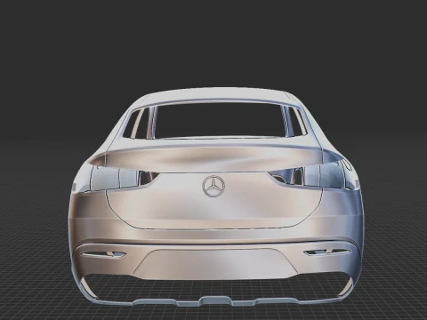 Mercedes-Benz GLE Coupe 2020 Body STL 3D Model