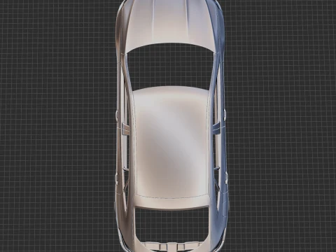 Mercedes-Benz GLE Coupe 2020 Body STL 3D Model