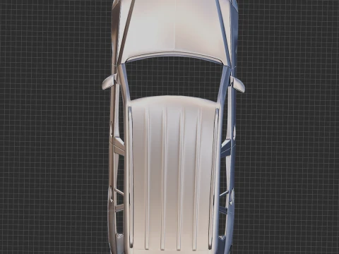 Mercedes-Benz GLK 350 SUV 2014 Body STL 3D Model
