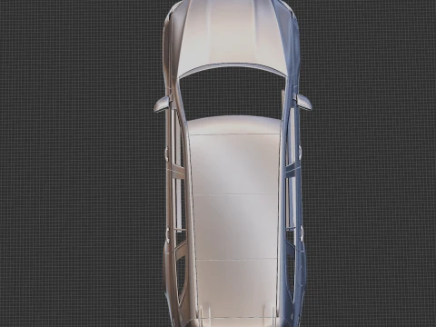 Mercedes-Benz GLS600 Maybach 2021 Body STL 3D Model