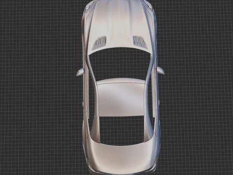 Mercedes-Benz SL-Class 2015 Body STL 3D Model