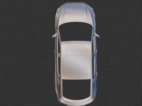 MG 6 2021 Body STL 3D Model