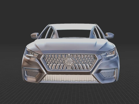 MG 6 2021 Body STL 3D Model