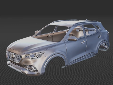 MG HS 2021 Body STL 3D Model