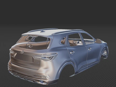 MG HS 2021 Body STL 3D Model