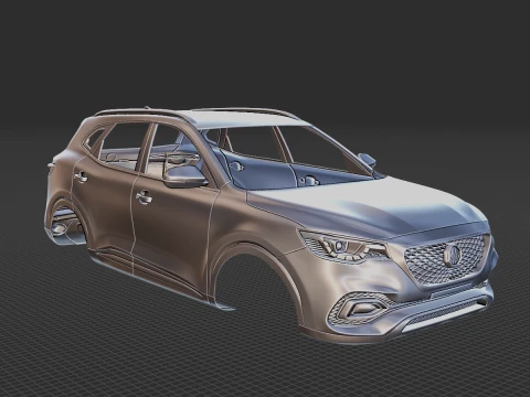 MG HS 2021 Body STL 3D Model