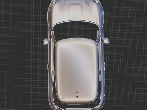 Mini 3-Door 2022 Body STL 3D Model