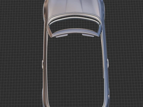 Mini JCW Convertible 2022 Body STL 3D Model