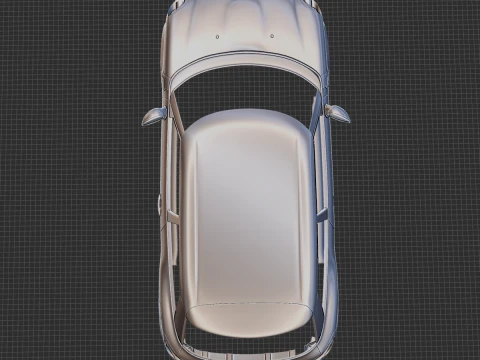 Mini Paceman ALL4 2014 Body STL 3D Model